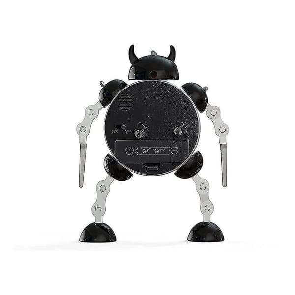 Stille robotvekkerklokke: Analog, ingen tikking og perfekt for barn