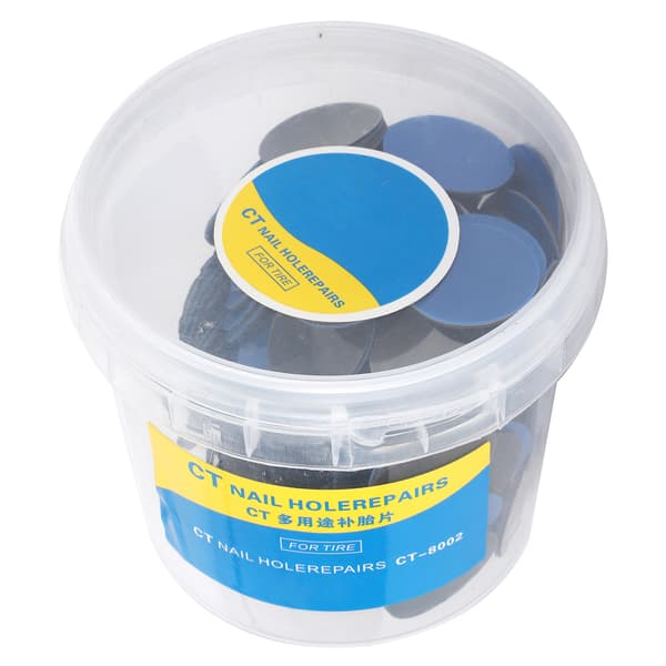 Universal Tire Repair Rubber Patch Multifunctional Stitching Tool for Car Motorcycle 25mm Diameter 200pcs