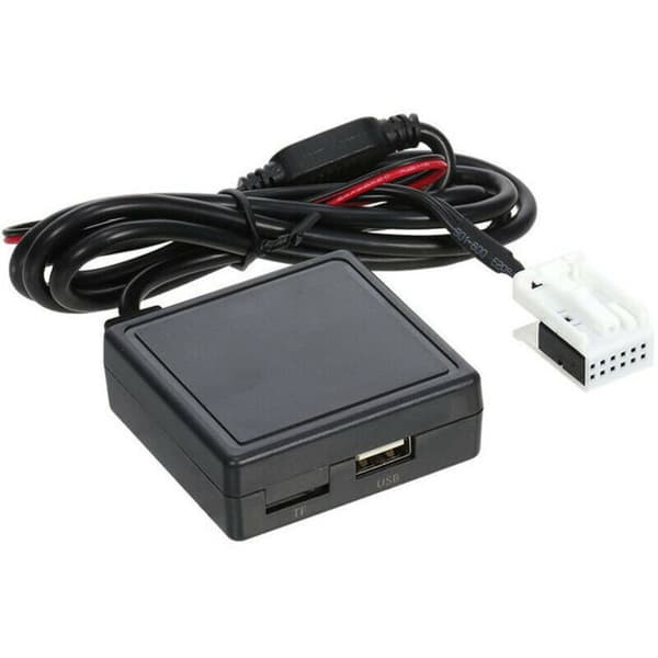 RD4 Trådløs håndfri lydadapter med BT, AUX og USB-erstatning til Peugeot C2 C4 307308 - Sort