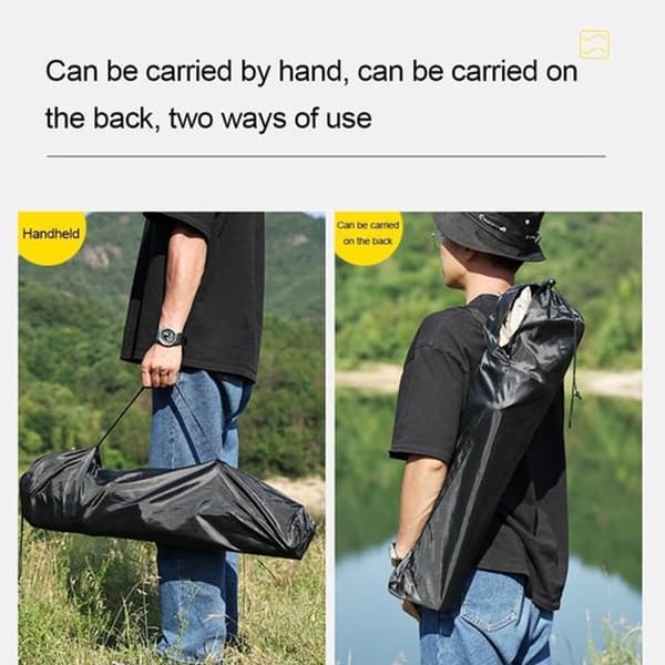 Opbevaringstaske til campingstol med skulderrem - Sammenklappelig stolorganizer - Rejser, Udendørs, Camping