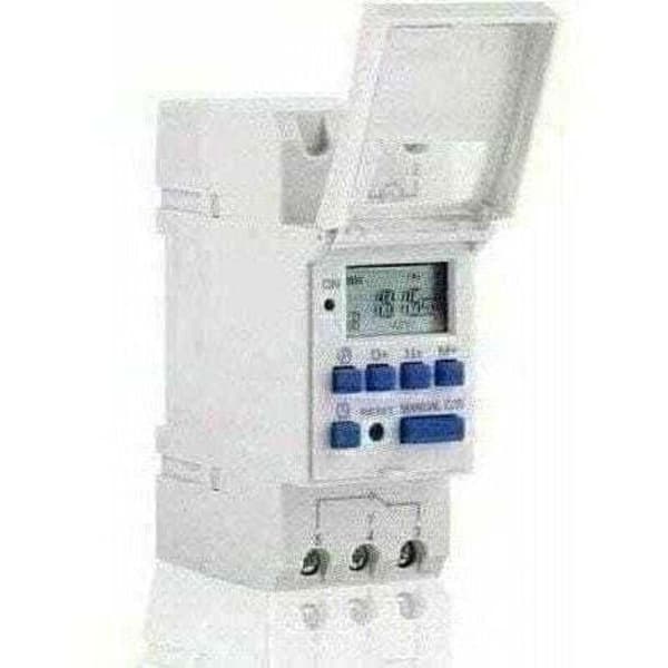 Digital Timer, 1. LCD-display Ugentlig Programmerbar Elektronisk Tidsrelækontakt 16 tænd ＆ 16 sluk Timer(220V)..DEBUNS