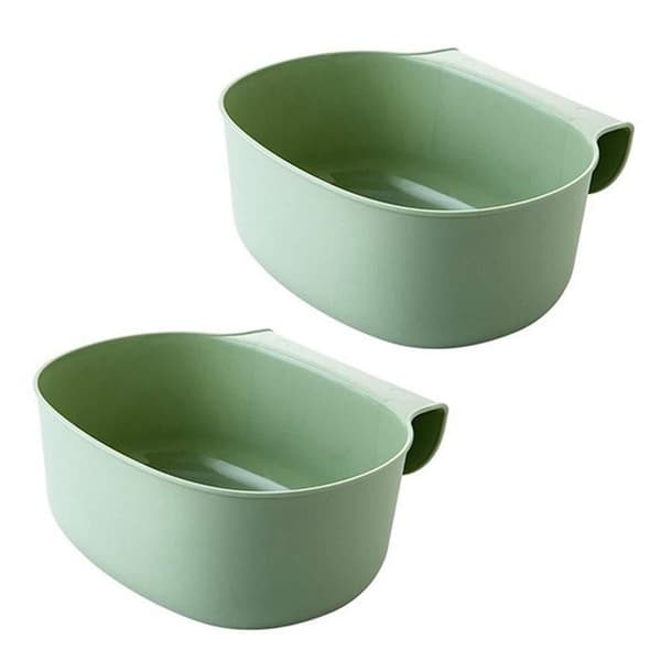 2x Drip Tray for Kitchen Waste Hanging Trash Can Organic Waste Container