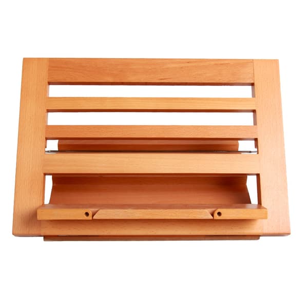 Bogreol woody multifunktionel sammenklappelig tablet iPad-holder læremateriale