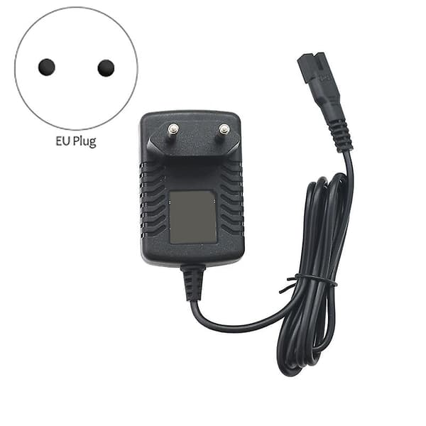 2.4V 3.6V Oplader EU-stik Strømadapter Elektrisk Barbermaskine Oplader til Voksne, Børn, Kæledyrstrimmer