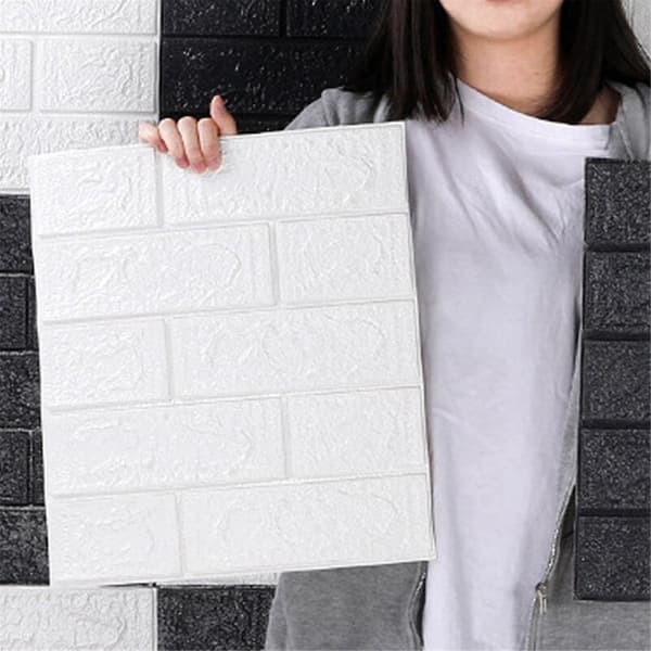 7.3D 3-dimensional Wall Decals Self-adhesive Wallpaper Anti-collision Decorative Decals 10 pcs