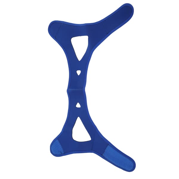 Anti-snoring belt, triangular chin strap, snoring protection, jaw bandage with breathing hole
