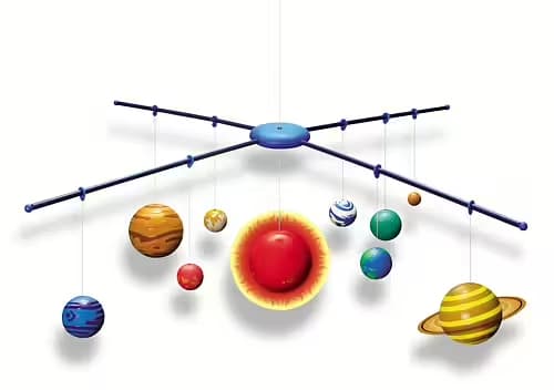 3D Sol System Modellbyggesett - Kalikå