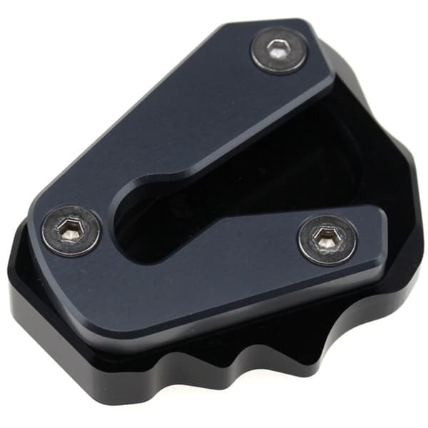 Motorcycle Side Stand Extension Plate, Enlarge Frame Foot, Fits YZF-R6 2020-2021, Titanium