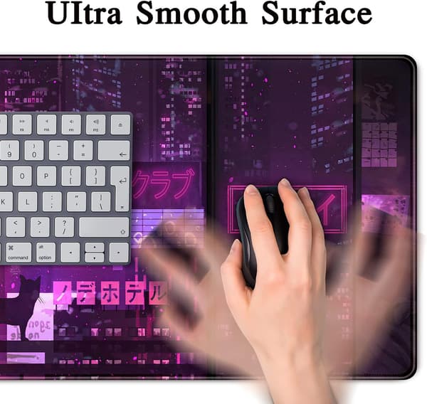 Stor spillmusematte for bærbar PC - 80 x DXGHC
