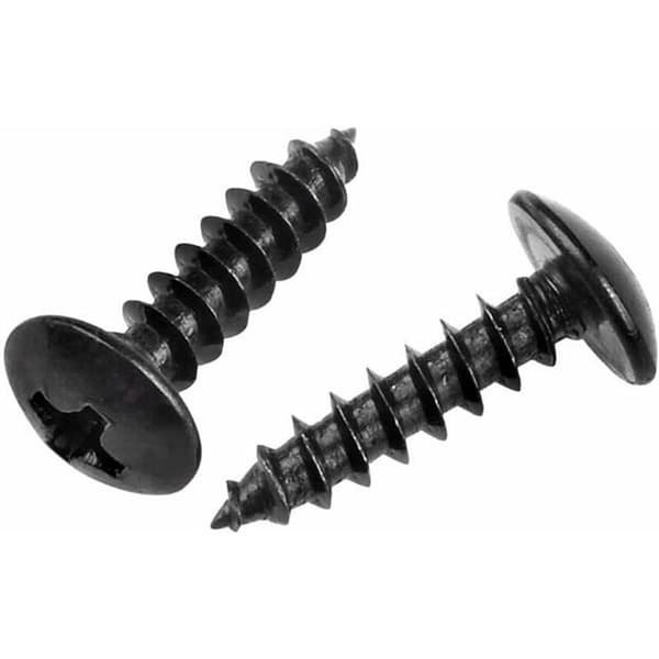 M3 x 6 mm 50 stk 304 rustfritt stål rundhode treskruer Phillips sopphode selvskruende skruer