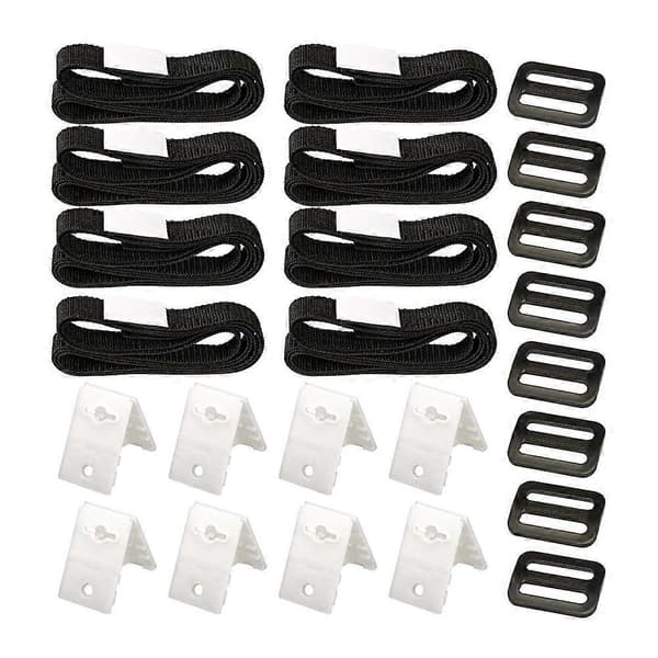 Solbassengtrekk Rull Selvklebende Stropp Ledningsplate Spennefeste Kit