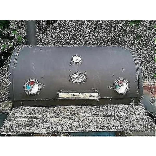 BBQ Grill Røgtermometer, Udskiftningstemperaturmåler i Rustfrit Stål til Oklahoma Joe's Smokers, 100 til 550F