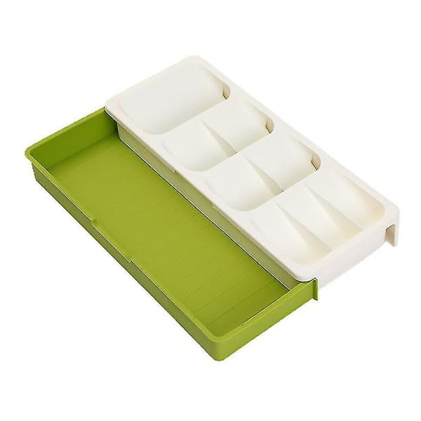 Compact Storage Box for Cutlery, Kitchen Drawer Organizer for Knives, Forks