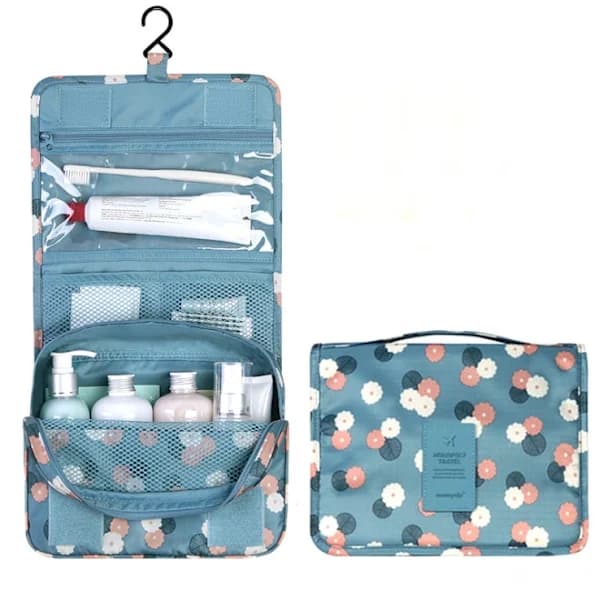 Toilettaske og makeuptaske - Rød Rød