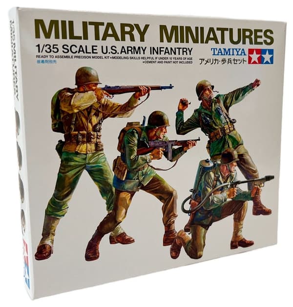 Tamiya Modelbygning Infanteri skala 1:35