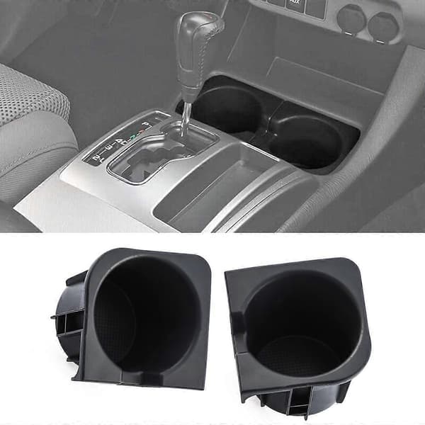 Center Console Cup Holder Insert for 2005-2017 Right + Left 66991-04012, 66992-04012