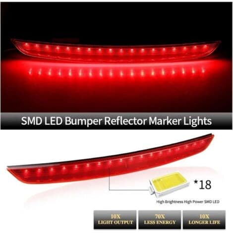 Fits TT/TTS MK2 8J All Models 2006-2014 Third Rear Brake Light High Mount Stop Lamp 8J0945097