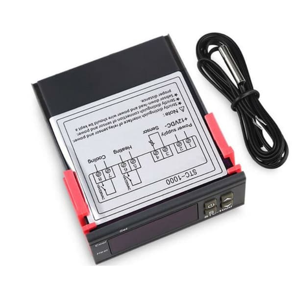 Digitalt display af termostat automatisk køling og varmekontakt, 24V