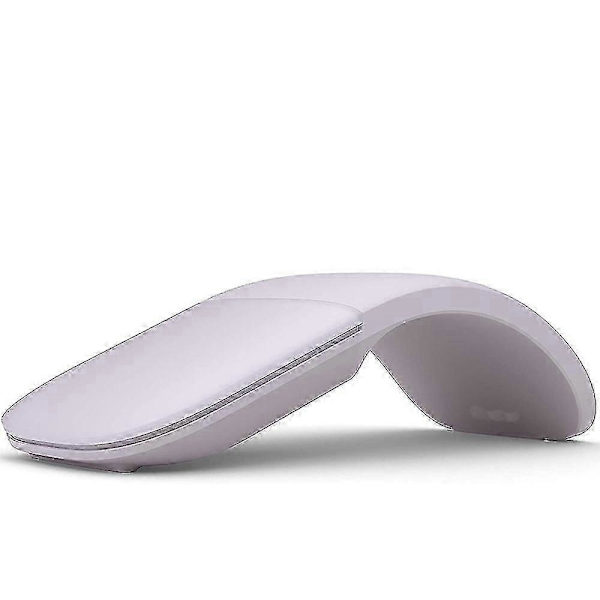 Ergonomic Foldable Wireless Mouse Slim, Portable for Microsoft Arc Touch WHITE WHITE