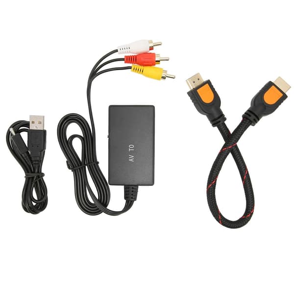 AV til HD Multimedia Interface-konverter 1080P bærbar han KLB