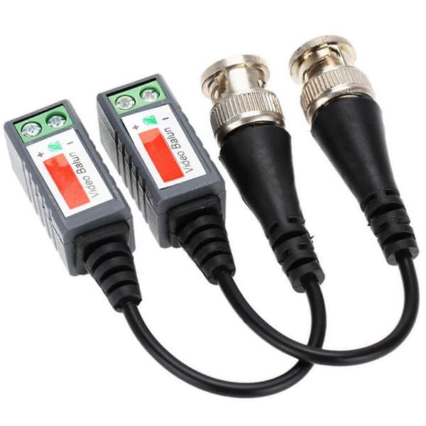 10 stk CCTV Video Balun CCTV Tilbehør Passive Transceivere 600m Afstand UTP Balun BNC Kabel Ca