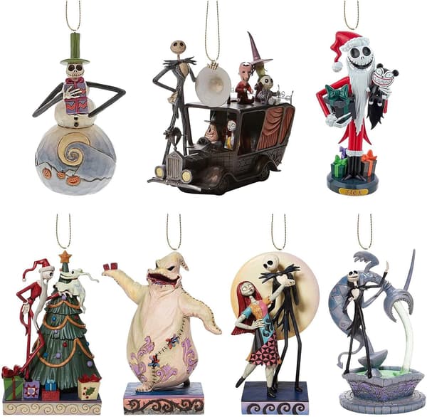 The Nightmare Before Christmas julgransprydnad och festdekoration