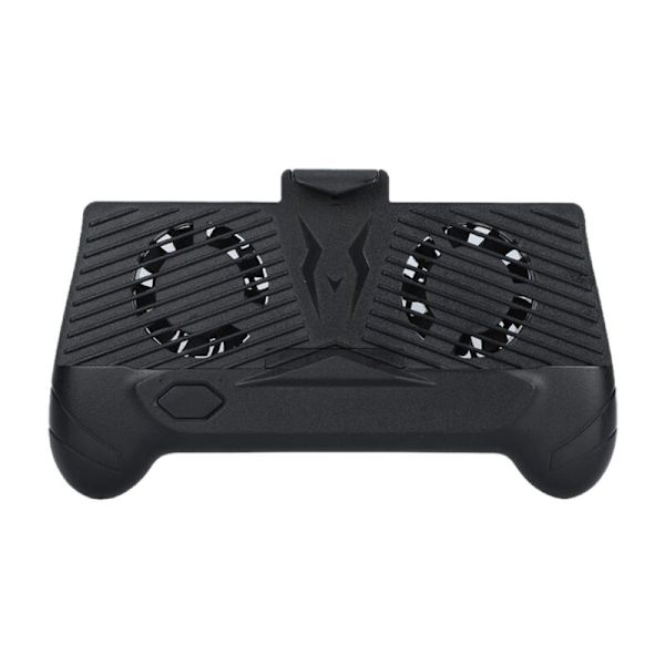 - 01 Mobile Phone Radiator Cooling Button Charging Desk Holder Controller Black