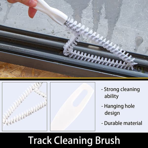 (13 pcs) Handheld Door and Window Groove Cleaning Tools