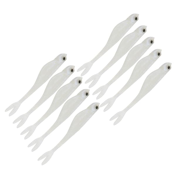 2Set Portable Artificial Simulation Fish Shape Soft Silicone Lure Fishing Accessories5#