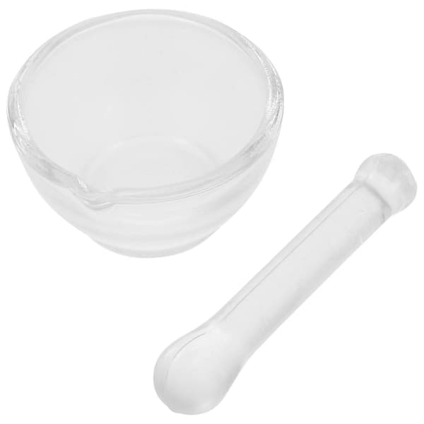 1 sæt morter og støder, glasblander og mixer til videnskabslaboratorium