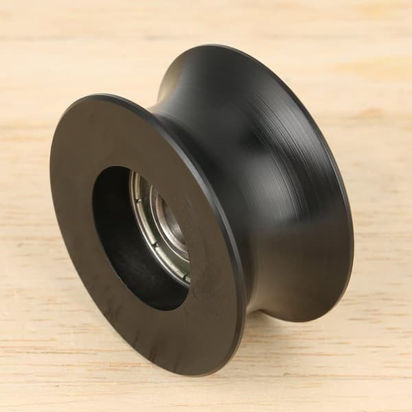 4 pcs 0840UU U-type roller guide pulley, U-type, 8x40x20.7mm groove