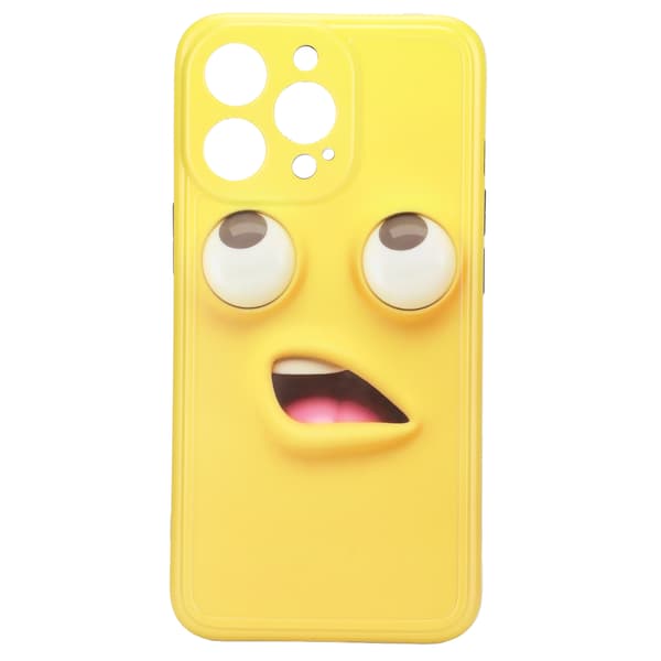 Slitesterkt 3D-tegneseriemønster mobiltelefondeksel for iPhone Støtsikkert mobilskall for iPhone 13 Pro