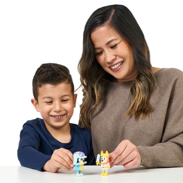 Bluey Figur Overraskelses Blasterdragt, 2-pak multifärg