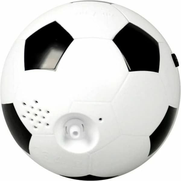 Football Theme Home Decor Clock, Silent Alarm Clock with Night Light and Snooze Function, Desk Clock with Arabic Numerals and Touch Function