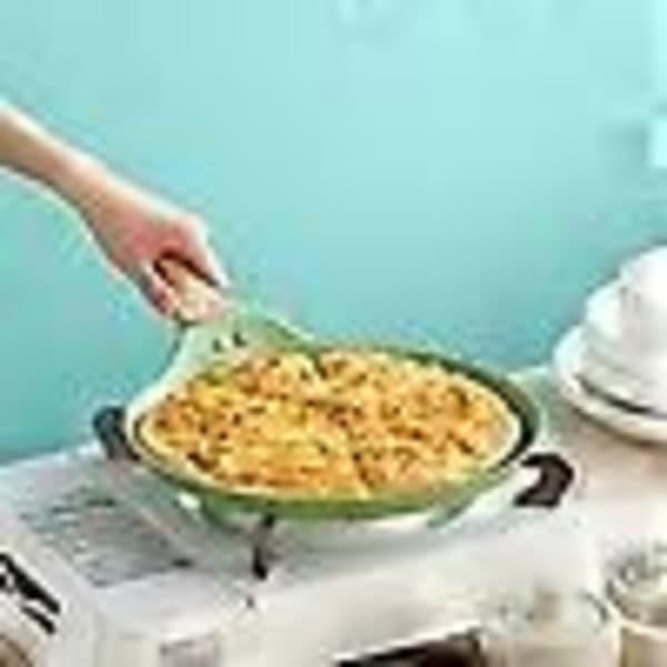 Non-stick pannekakepanne, flat crêpepanne med granittbelegg