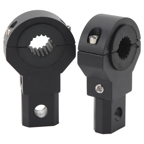 Light Bar Mounting Kit 30mm 360 Degree Rotating Light Bar Bracket ATV UTV Roll Bar Clamp Kit