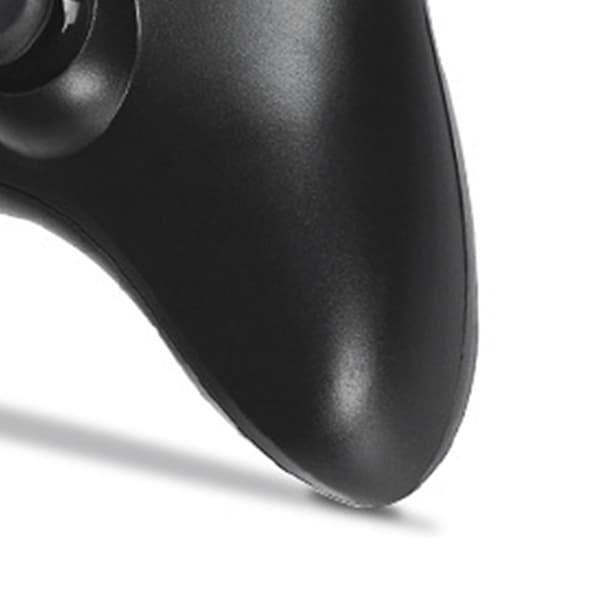 Kabelbaseret Gamepad til Xbox 360 Universal Vibration Kabelbaseret Joystick Spilcontroller til Android til PC Sort
