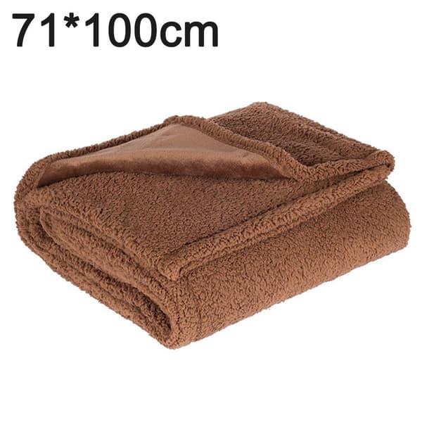 Vaskbart hundteppe, fluffy og mykt kattepledd, for kaffe KLB