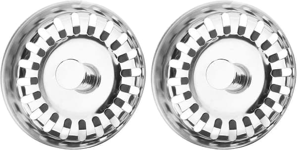Sink Plug, Sink Filter, 80mm Sink, Stainless Steel Sink Plug, Sink Strainer Filter