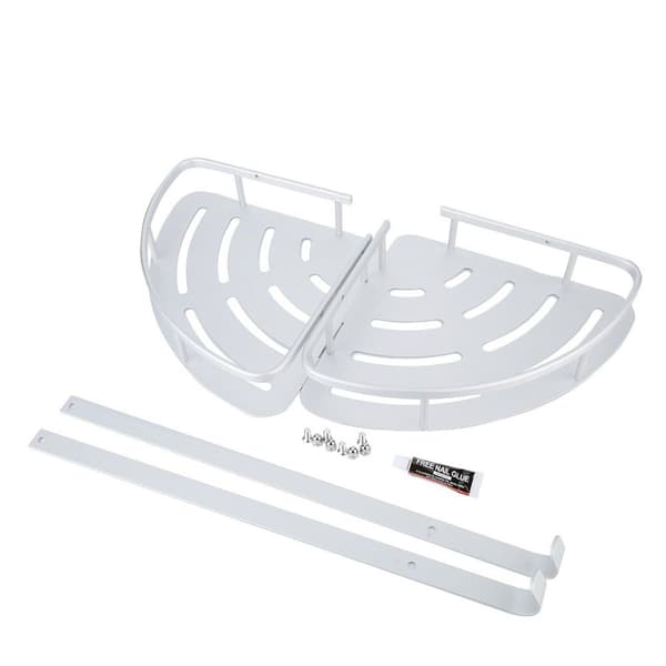 Tier Space Aluminium Väggmonterad Badrumshylla med Dusch KLB
