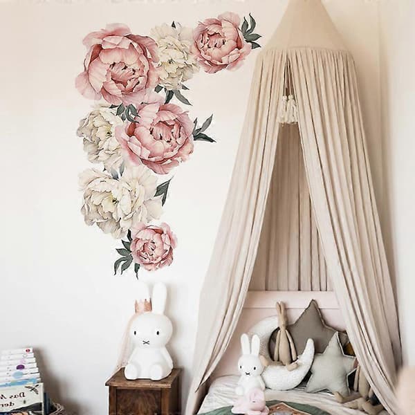 Smukke Søde Blomster Vægdekorationer