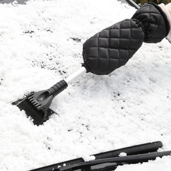 Ice scraper with adjustable glove car, ice scraper black KLB