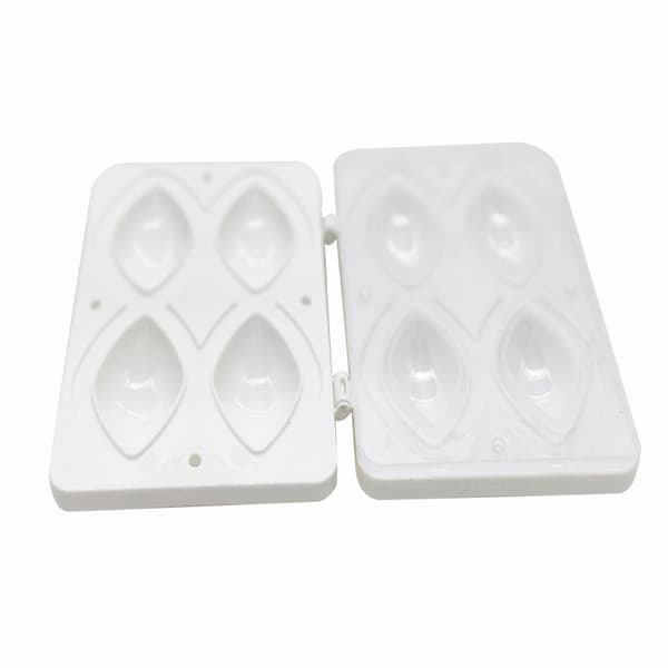 Manual Meatball Kibbeh Maker Press Tool 4 Cells Stuffed Meatloaf Maker Cooking Tool for Making Fried Kibbeh Cake Picture Section Picture Section