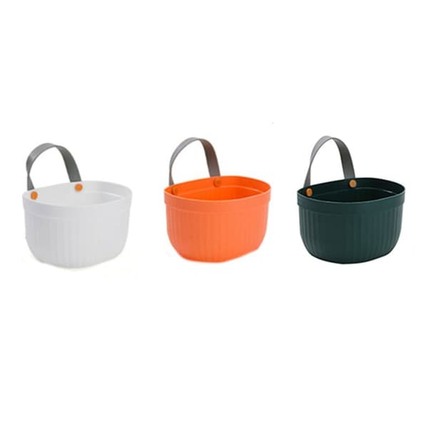 Hanging Storage Basket for Kitchen, Easy to Install, Strong Bearing Capacity for Office and School Kitchen Utensils