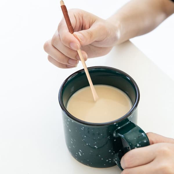 3-pak trækaffeblandingsskeer, mælkehonningblandingsskeer KLB