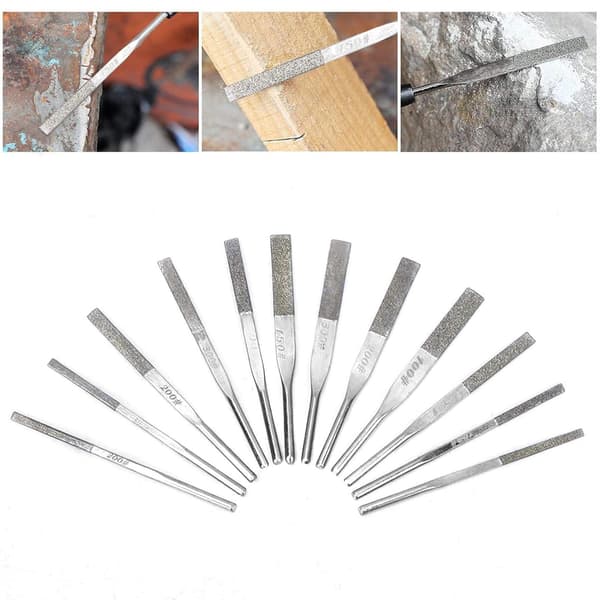 12 pieces machine files, FTM-12 diamond files, vibration file, Pr