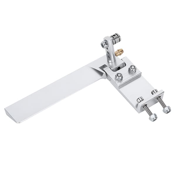 Modelbåd Aluminiumlegering Vandopsugningsror RC Båd Semi-nedsænket Båd 95mm Sølv 0.9 0.9 0.9