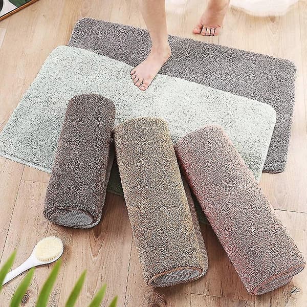Bekväm baderomsmatte, mikrofiber, sklisikker, absorberende (ShiKai)