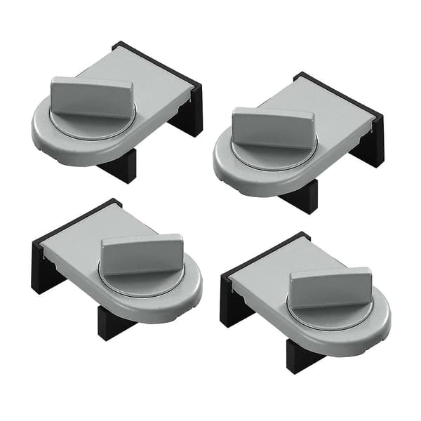 4X Sliding Window Locks Window Wedge Window Glider Restrictor Lock Sliding Door Lock Window Stopper F-FY-