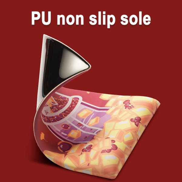 Ergonomisk musematte med håndleddsstøtte, sklisikker musematte for
